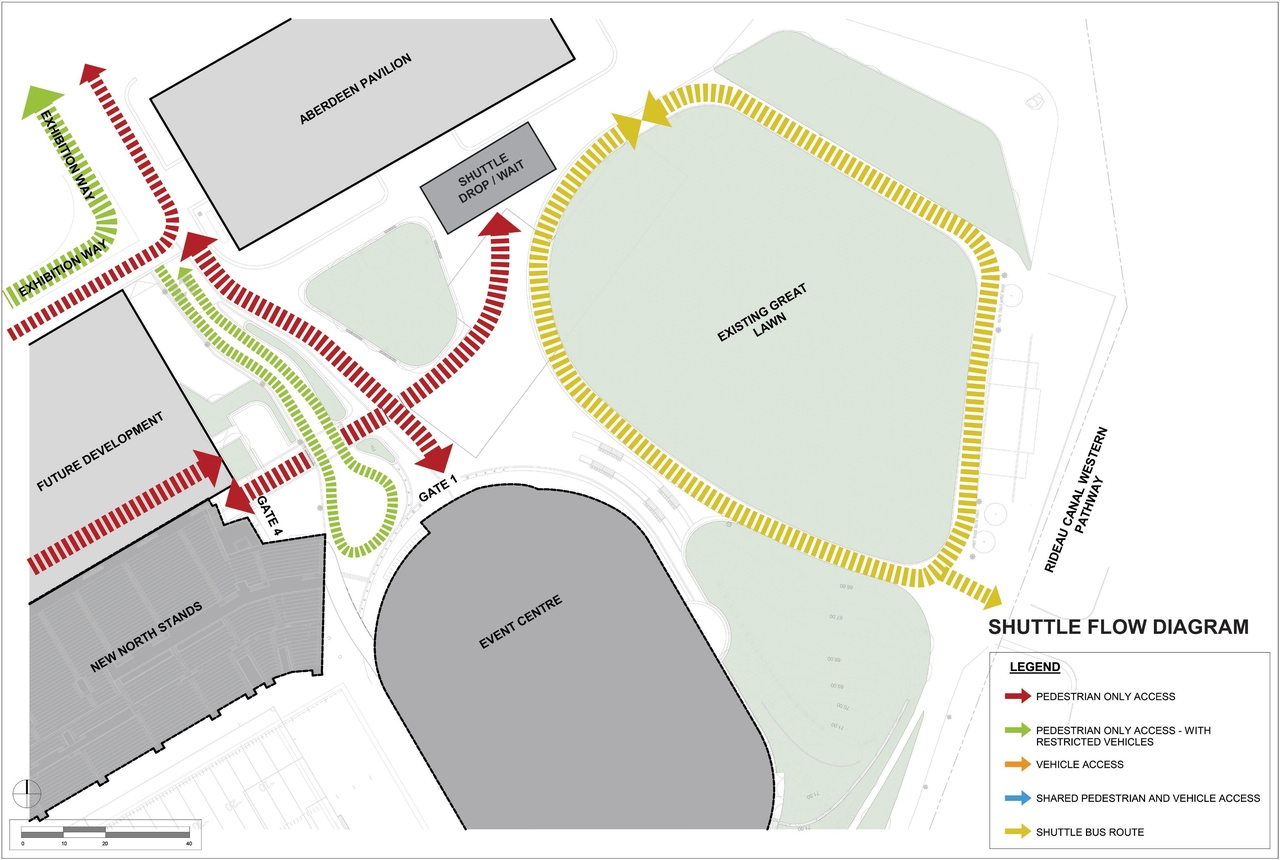 Construction site plan for project from page 41 of the file '2025-03-06 - Urban Design Brief NNS - D07-12-24-0178'