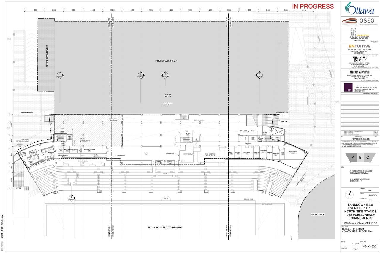 Construction site plan for project from page 3 of the file '2024-12-24 - Appendix B - Overall Floor Plans - D07-12-24-0178'