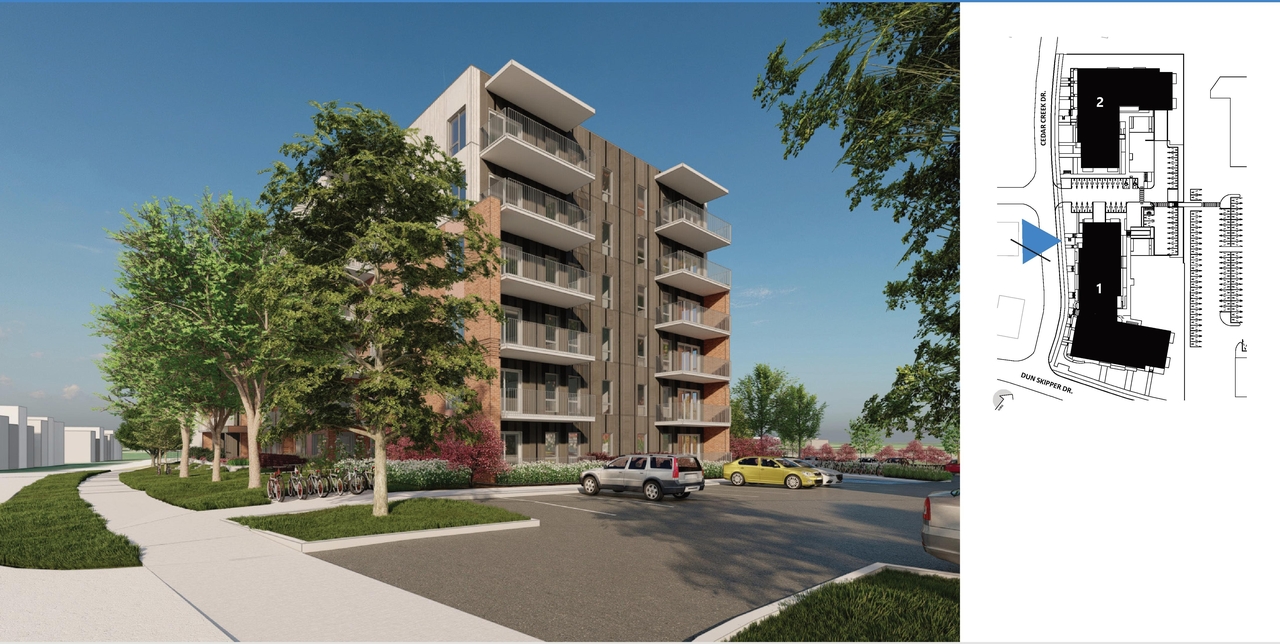 Rendering of building from page 10 of the file '2025-05-12 - Renderings - D07-12-25-0005'
