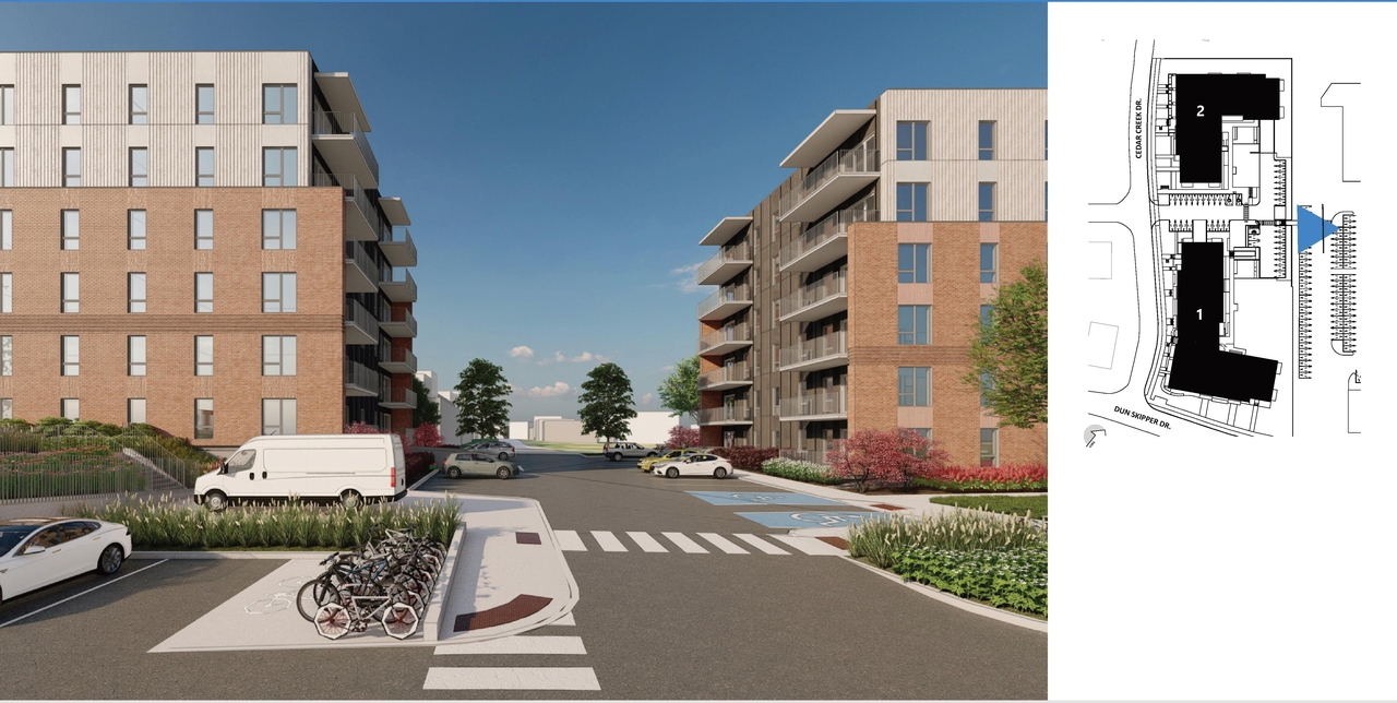 Rendering of building from page 14 of the file '2025-05-12 - Renderings - D07-12-25-0005'
