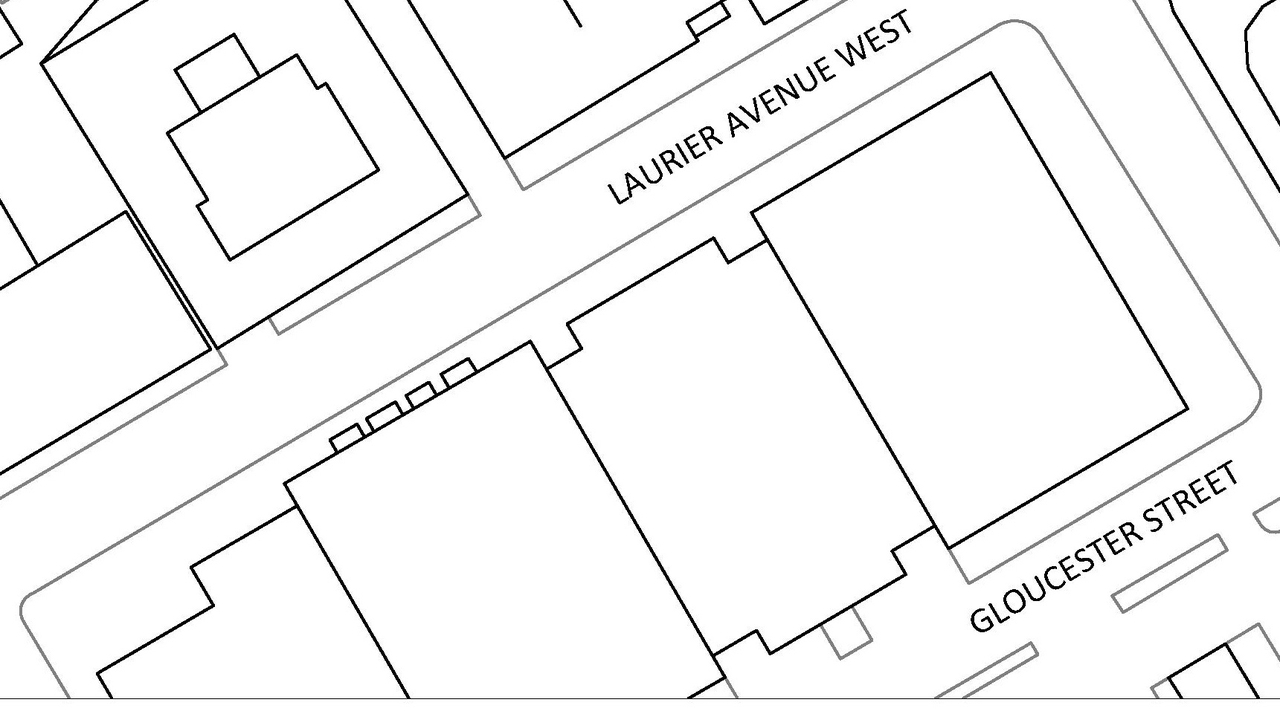 Construction site plan for project from page 93 of the file '2025-07-22 - UDRP Report - D07-12-25-0010'