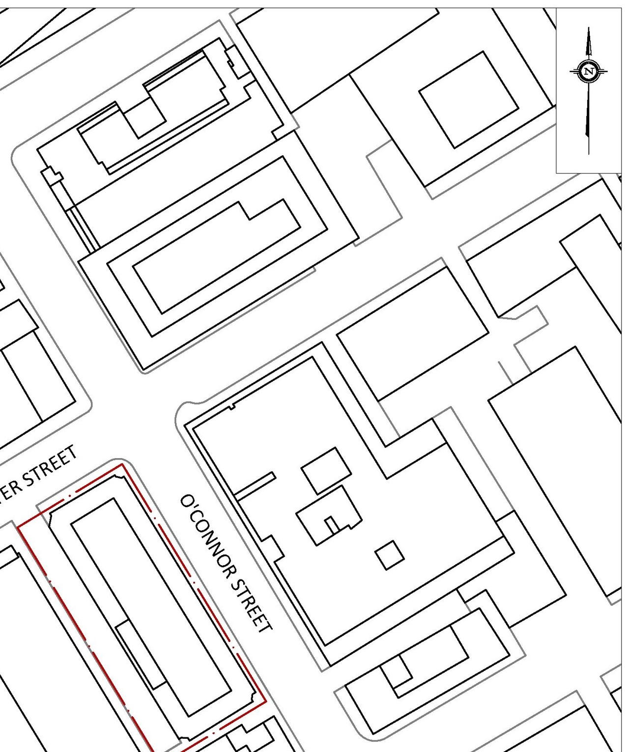 Construction site plan for project from page 94 of the file '2025-07-22 - UDRP Report - D07-12-25-0010'