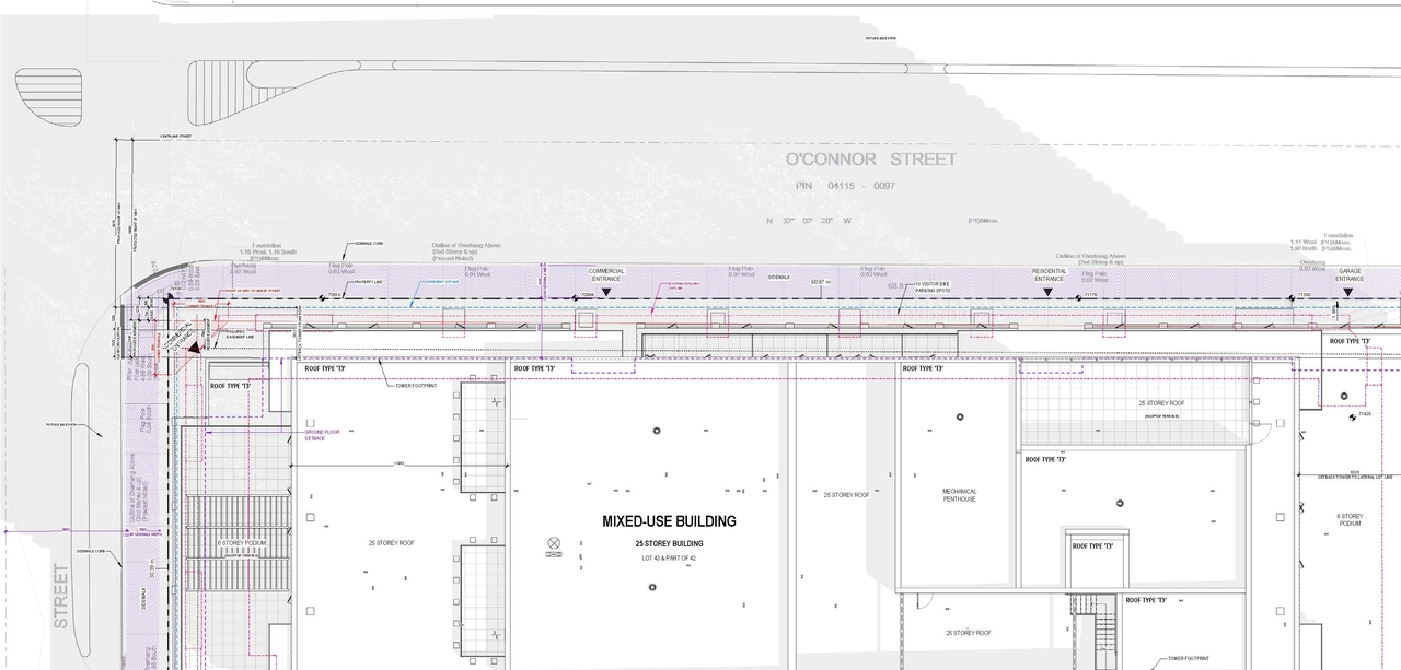Construction site plan for project from page 6 of the file '2025-10-30 - Urban Design Brief - D07-12-25-0010'