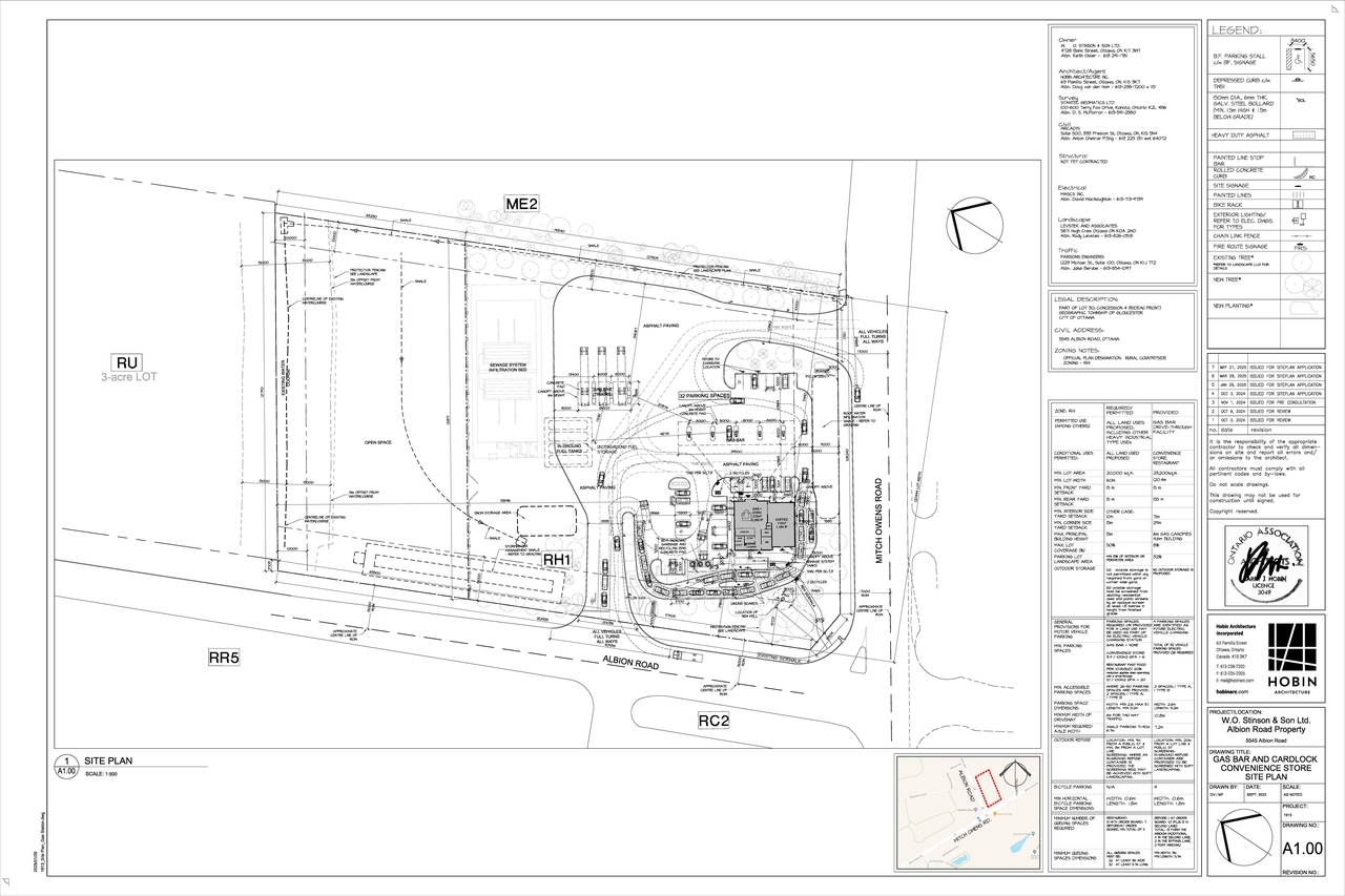 Construction site plan for project from page 26 of the file '2025-06-02 - Design Brief - D07-12-25-0013'