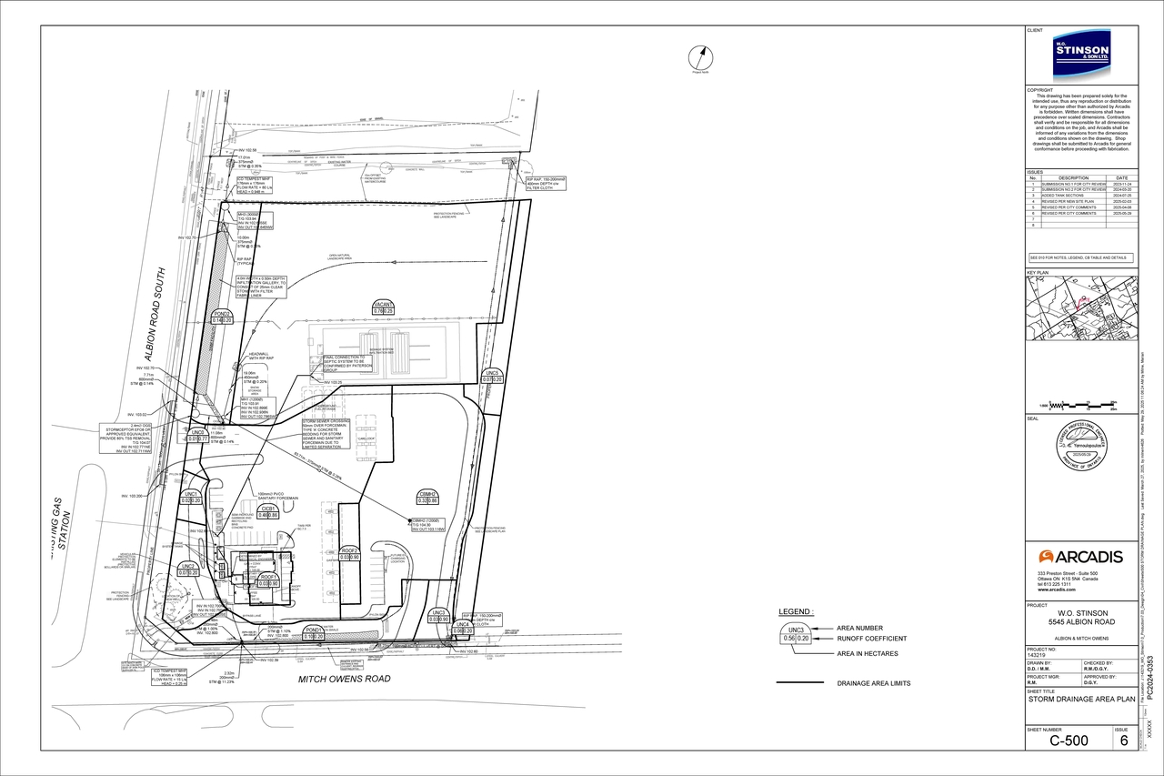 Construction site plan for project from page 55 of the file '2025-06-02 - Design Brief - D07-12-25-0013'