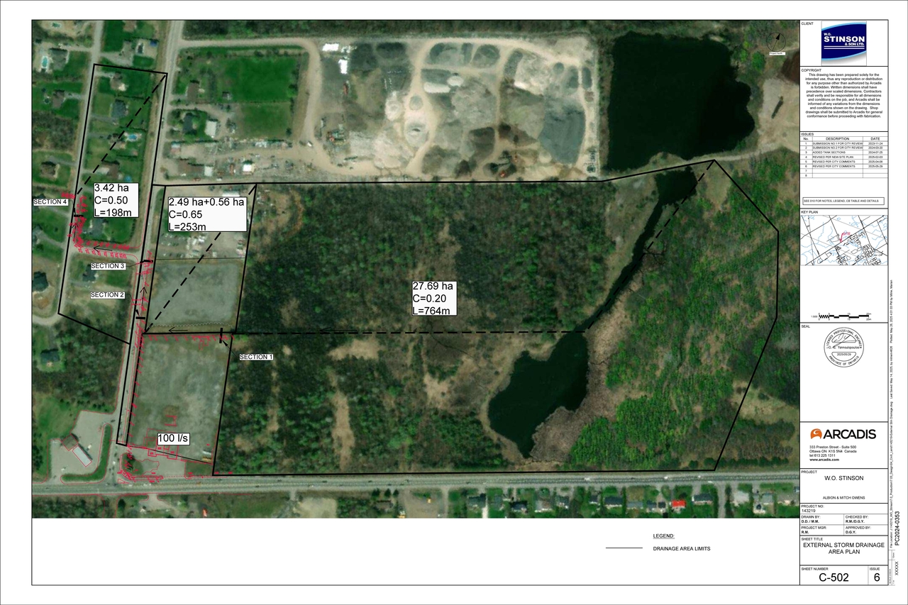 Construction site plan for project from page 57 of the file '2025-06-02 - Design Brief - D07-12-25-0013'
