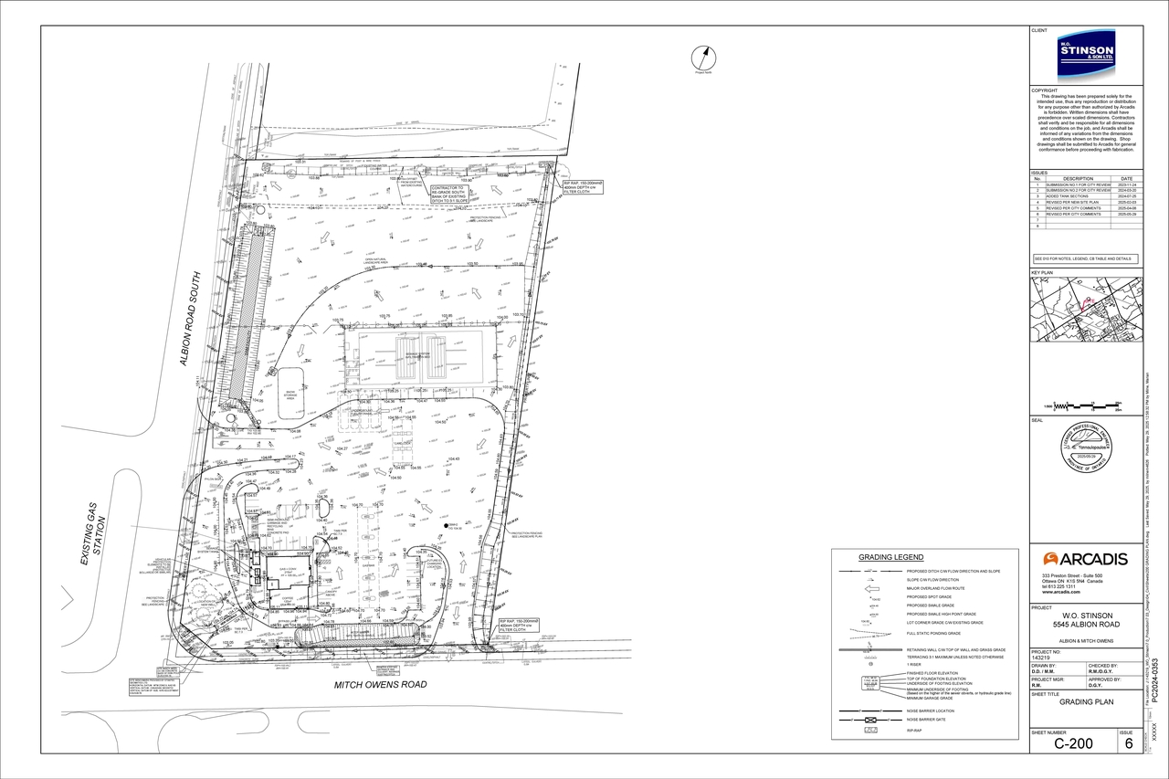 Construction site plan for project from page 89 of the file '2025-06-02 - Design Brief - D07-12-25-0013'