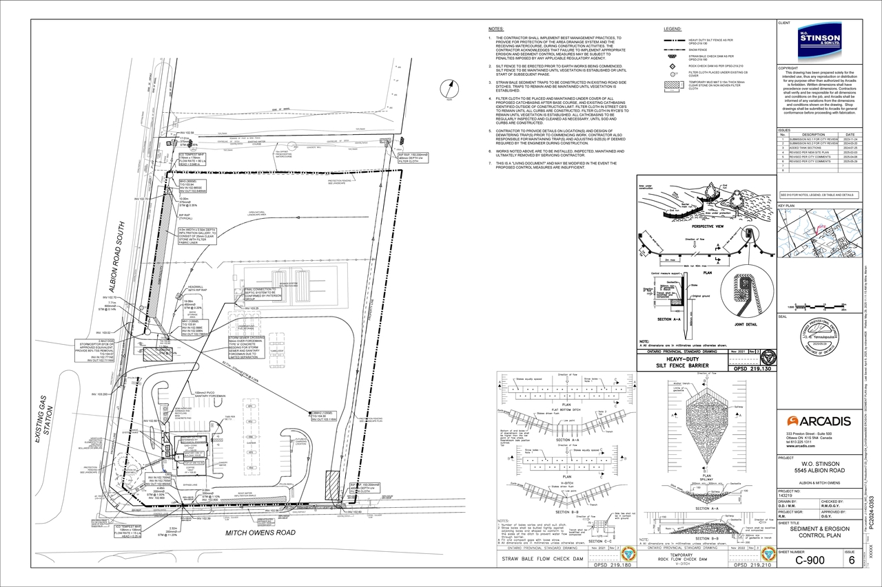 Construction site plan for project from page 90 of the file '2025-06-02 - Design Brief - D07-12-25-0013'