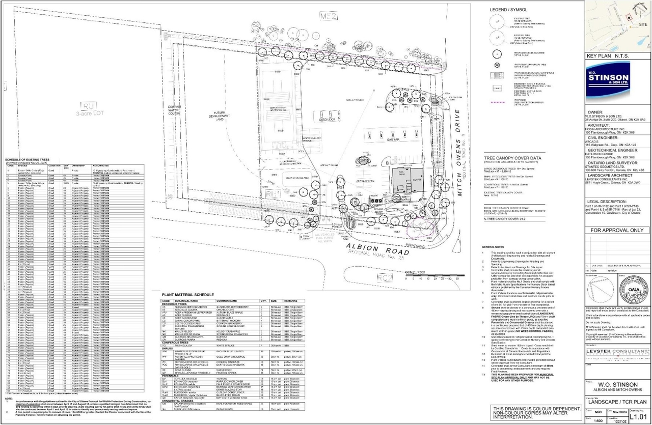 Construction site plan for project from page 30 of the file '2025-02-03 - Urban Design Brief - D07-12-25-0013'