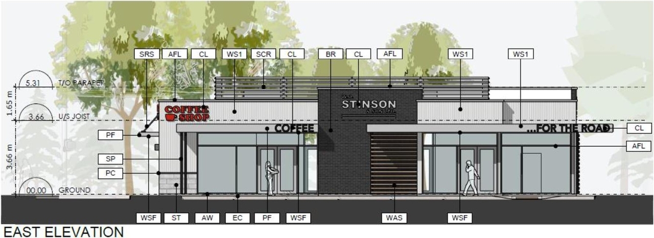 Rendering of building from page 31 of the file '2025-02-03 - Urban Design Brief - D07-12-25-0013'