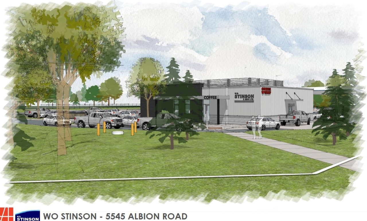 Rendering of building from page 35 of the file '2025-02-03 - Urban Design Brief - D07-12-25-0013'