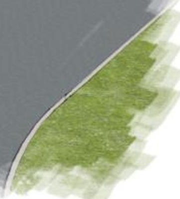 Rendering of building from page 37 of the file '2025-02-03 - Urban Design Brief - D07-12-25-0013'