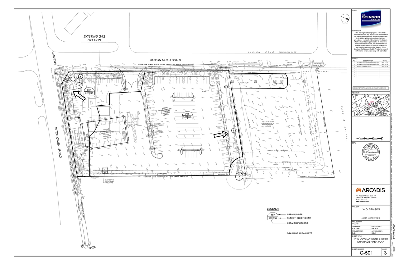 Construction site plan for project from page 54 of the file '2025-02-03 - Design Brief - D07-12-25-0013'