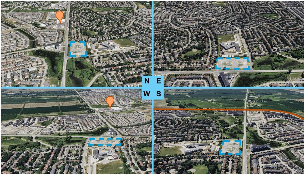 Construction site plan for project from page 8 of the file '2025-07-31 - Urban Design Brief - D07-12-25-0014'