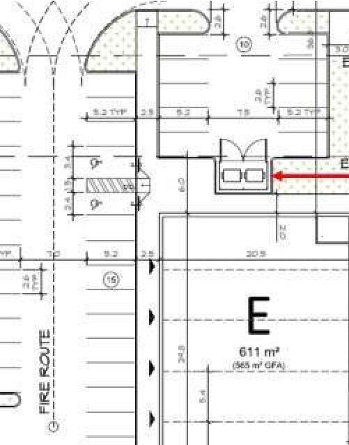 Construction site plan for project from page 25 of the file '2025-10-01 - Design Brief - D07-12-25-0014'