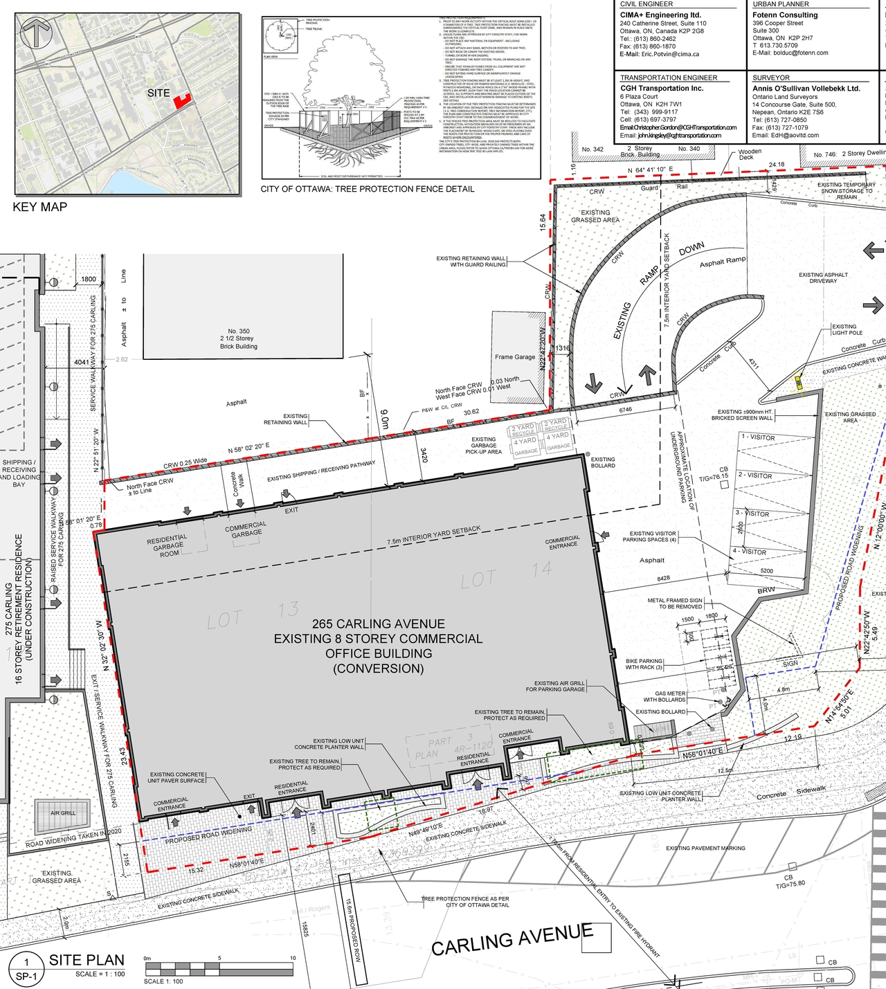 Construction site plan for project from page 1 of the file '2025-06-17 - Site Plan Elevations & Floor Plans - D07-12-25-0015'
