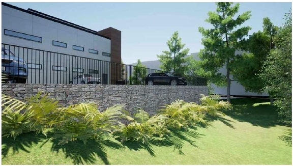 Rendering of building from page 7 of the file '2025-03-03 - Urban Design Brief - D07-12-25-0022'