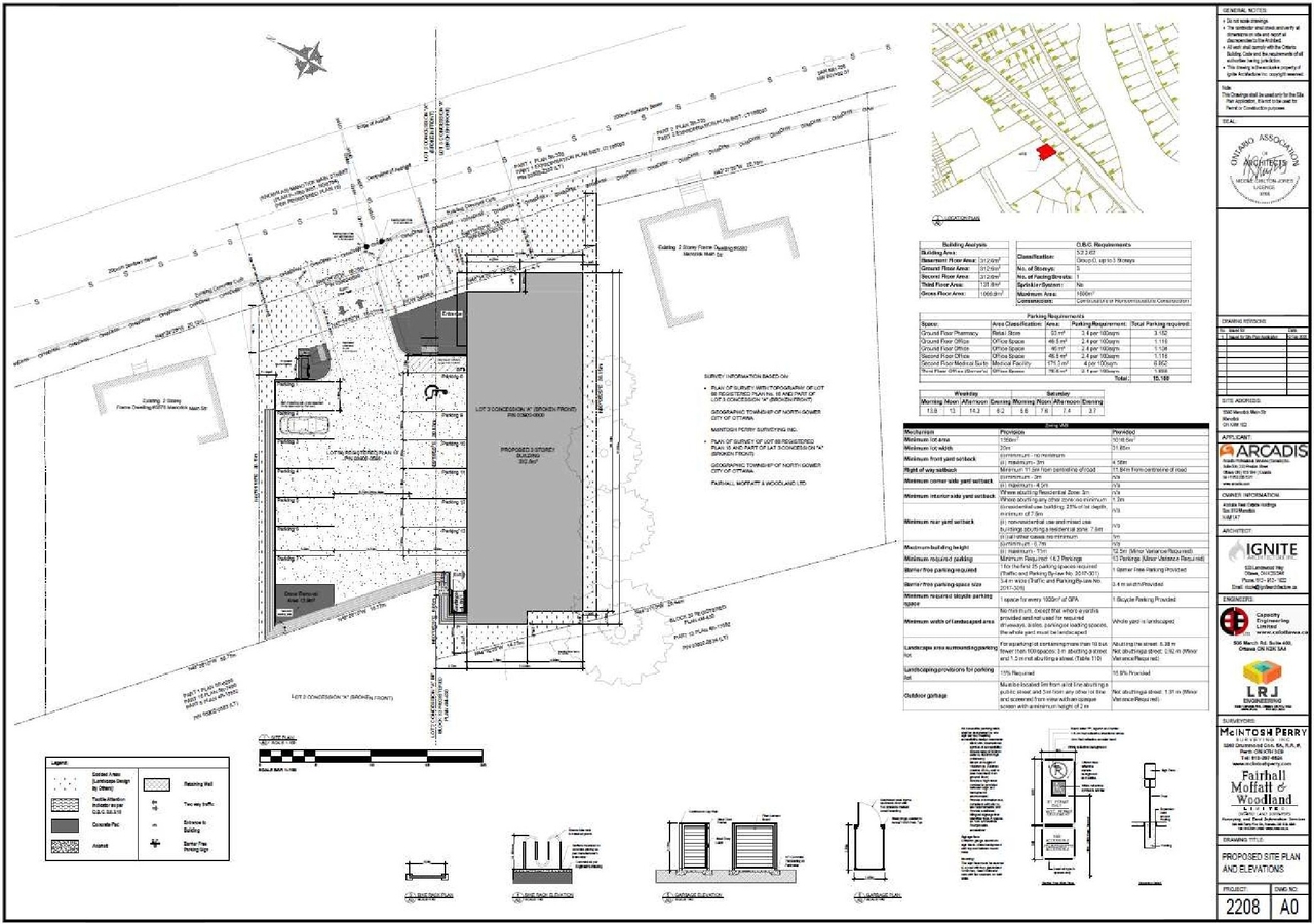 Construction site plan for project from page 21 of the file '2025-03-03 - Urban Design Brief - D07-12-25-0022'