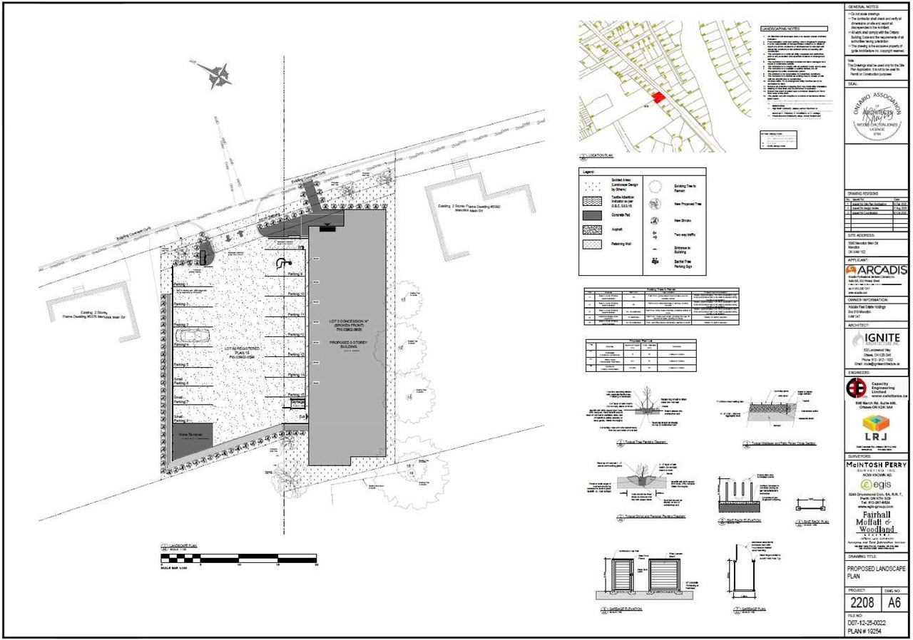 Construction site plan for project from page 29 of the file '2025-11-28 - Urban Design Brief - D07-12-25-0022'