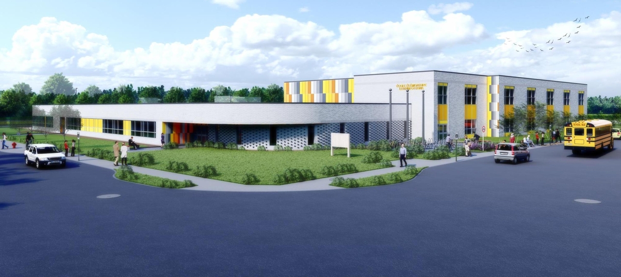 Rendering of building from page 1 of the file '2025-06-20 - Exterior Finishes & Perspectives - D07-12-25-0023'