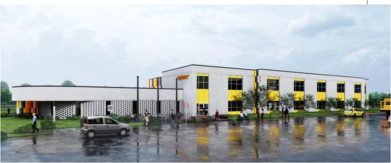 Rendering of building from page 2 of the file '2025-06-20 - Exterior Finishes & Perspectives - D07-12-25-0023'