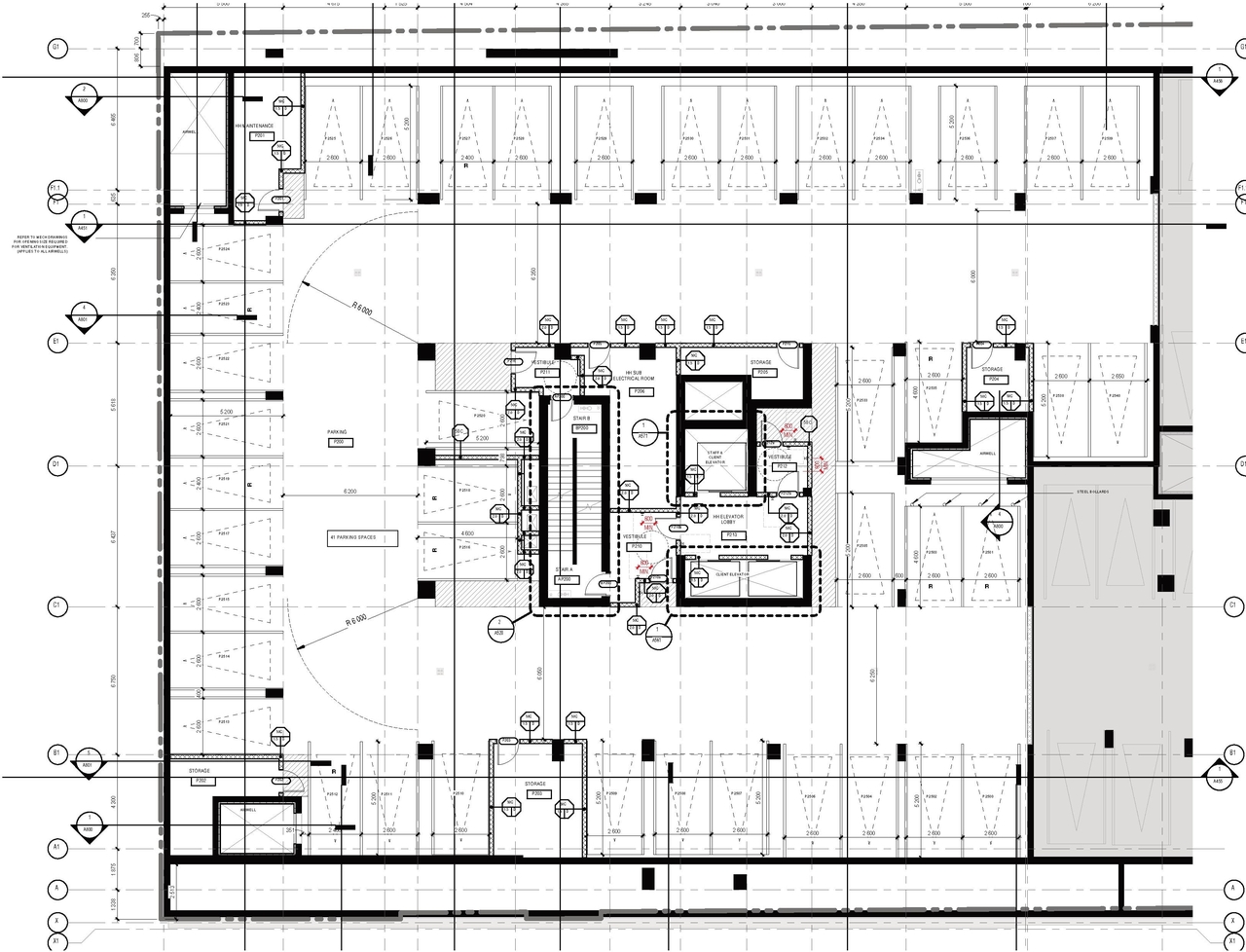 Floor plan for project from page 45 of the file '2025-08-05 - UDRP Report - D07-12-25-0038'