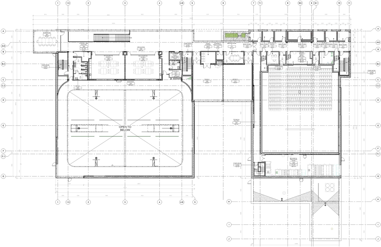 Floor plan for project from page 23 of the file '2025-03-28 - Design Brief - D07-12-25-0040'