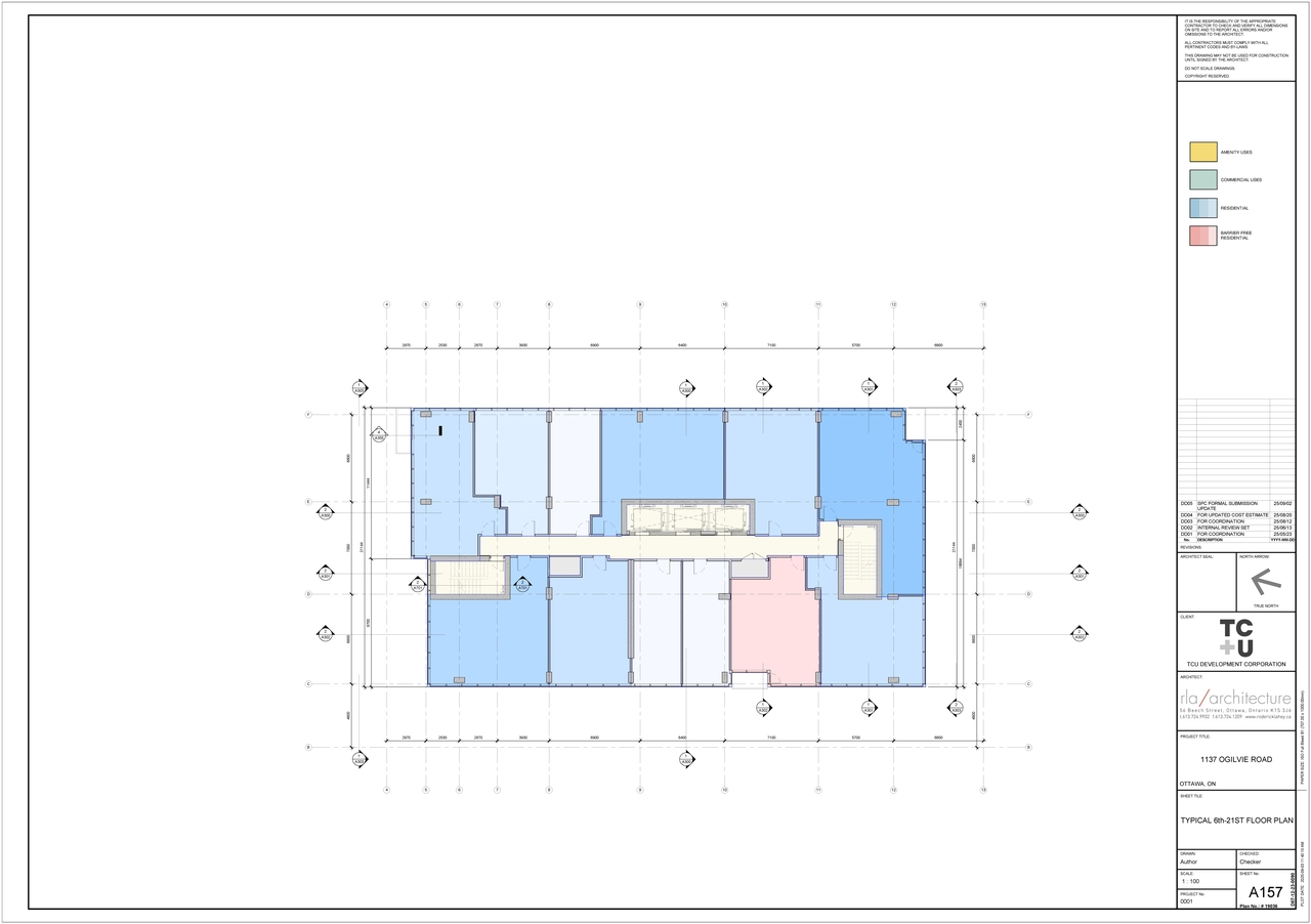 Floor plan for project from page 8 of the file '2025-09-05 - P2 Floor Plan - D07-12-25-0054'