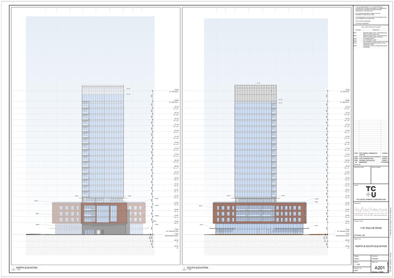 Rendering of building from page 12 of the file '2025-09-05 - P2 Floor Plan - D07-12-25-0054'
