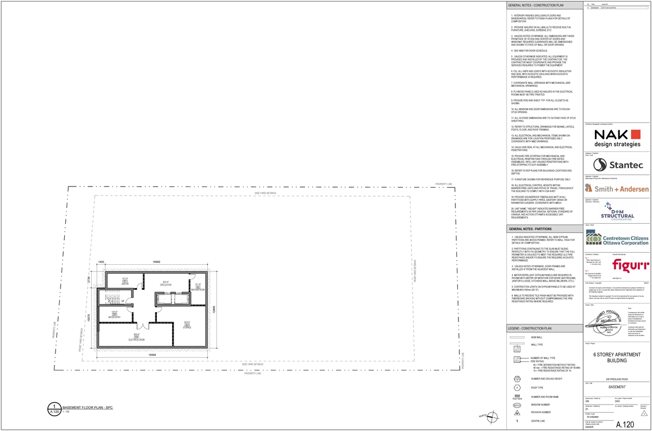 Floor plan for project from page 1 of the file '2025-05-02 - Floor Plans - D07-12-25-0057'