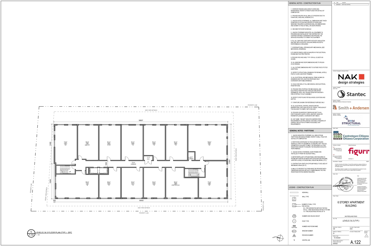Floor plan for project from page 3 of the file '2025-05-02 - Floor Plans - D07-12-25-0057'