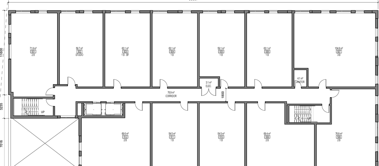 Floor plan for project from page 5 of the file '2025-05-02 - Floor Plans - D07-12-25-0057'