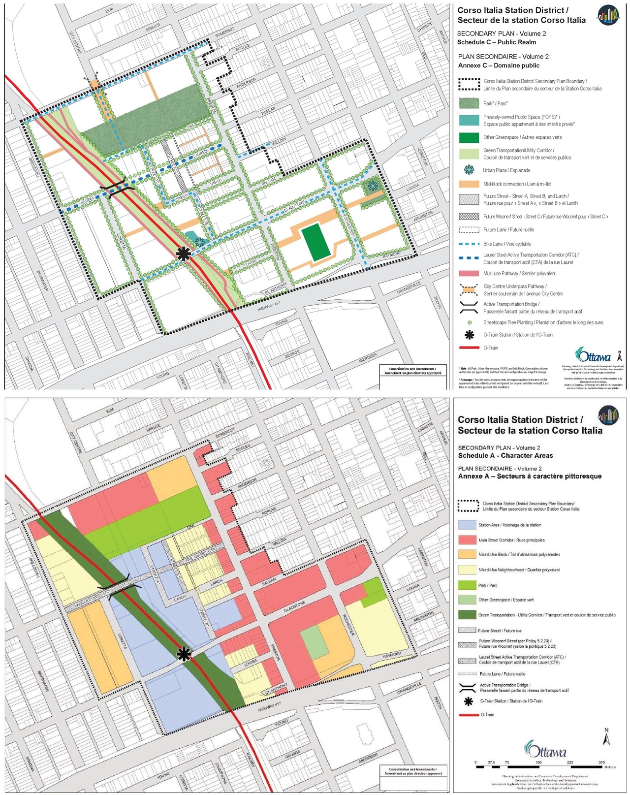 Construction site plan for project from page 7 of the file '2025-04-30 - Urban Design Review Panel Report - D07-12-25-0060'