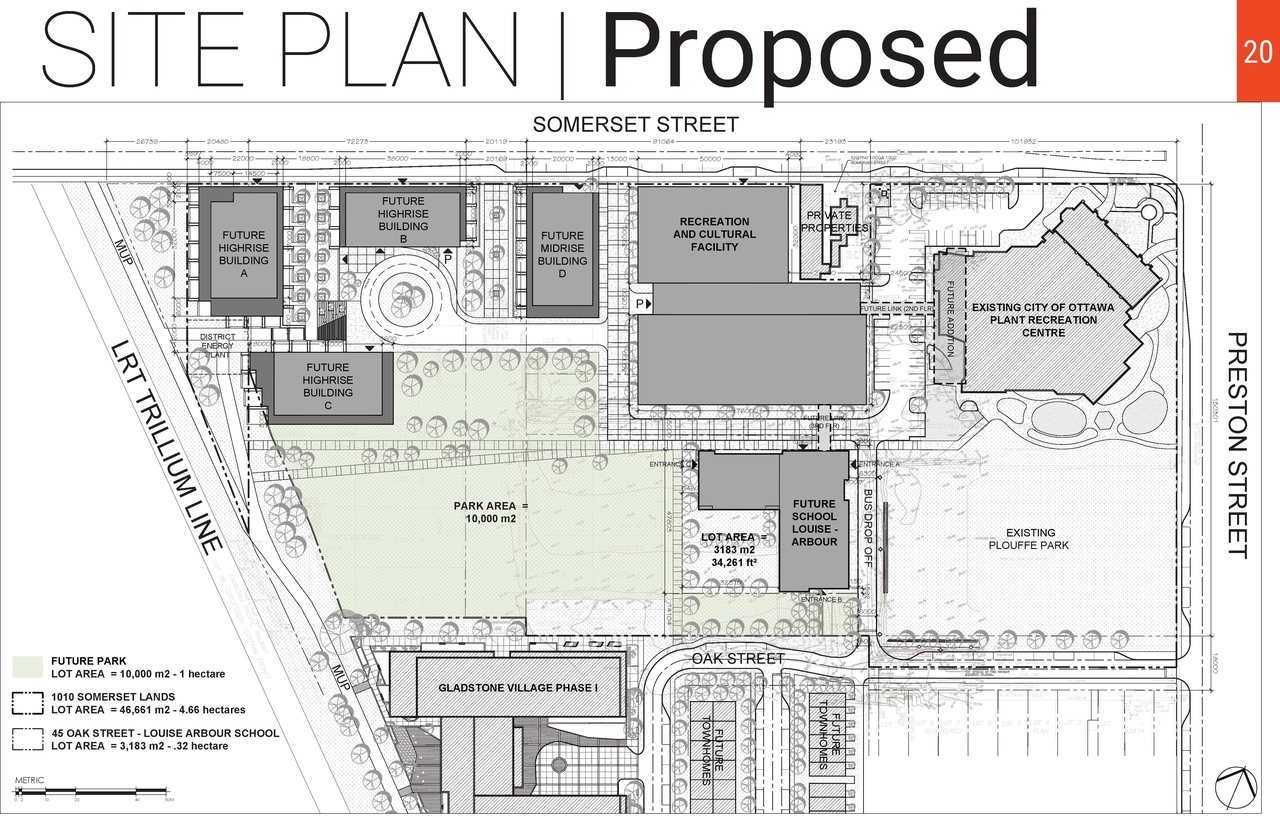 Construction site plan for project from page 24 of the file '2025-04-30 - Urban Design Review Panel Report - D07-12-25-0060'