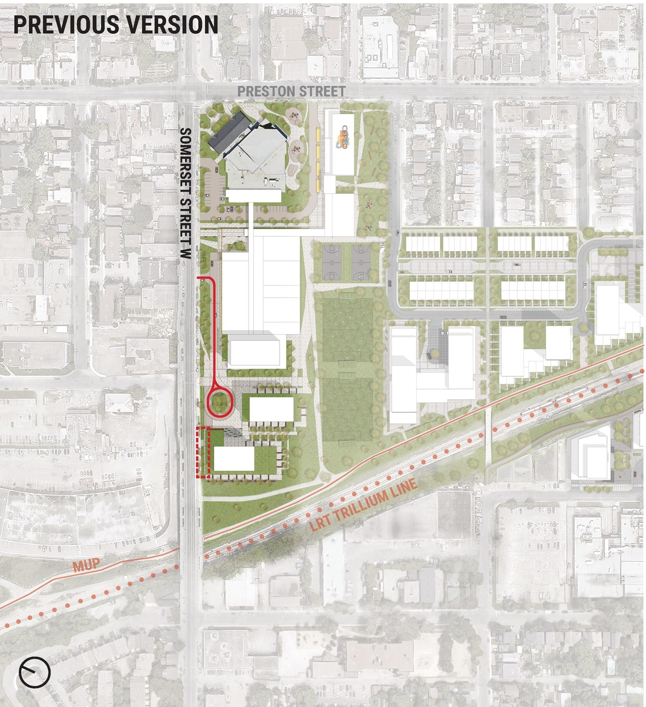 Construction site plan for project from page 33 of the file '2025-04-30 - Urban Design Review Panel Report - D07-12-25-0060'