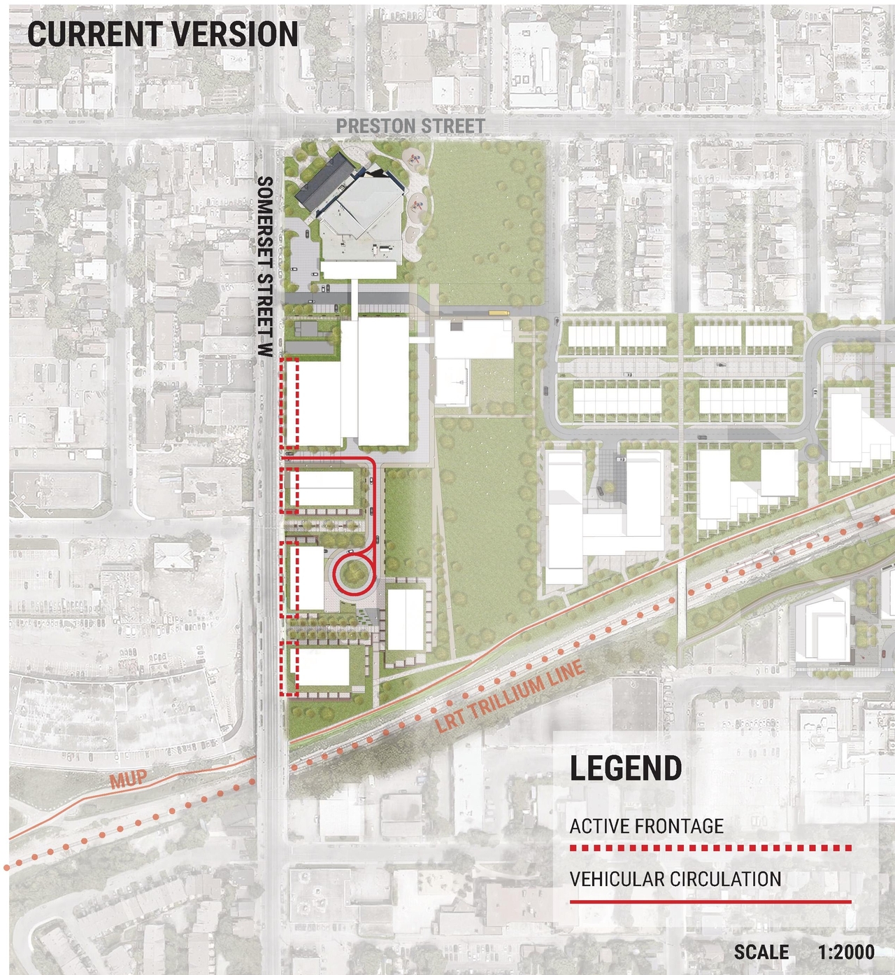 Construction site plan for project from page 33 of the file '2025-04-30 - Urban Design Review Panel Report - D07-12-25-0060'