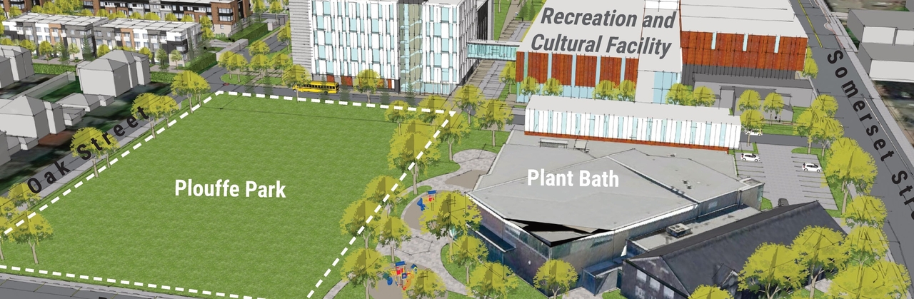 Construction site plan for project from page 40 of the file '2025-04-30 - Urban Design Review Panel Report - D07-12-25-0060'