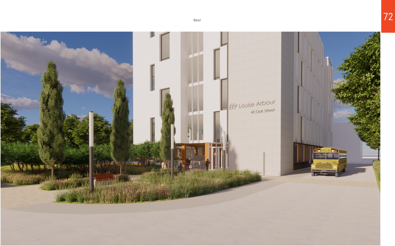 Rendering of building from page 76 of the file '2025-04-30 - Urban Design Review Panel Report - D07-12-25-0060'