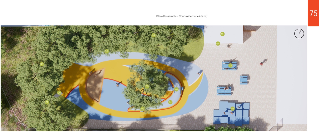 Construction site plan for project from page 79 of the file '2025-04-30 - Urban Design Review Panel Report - D07-12-25-0060'