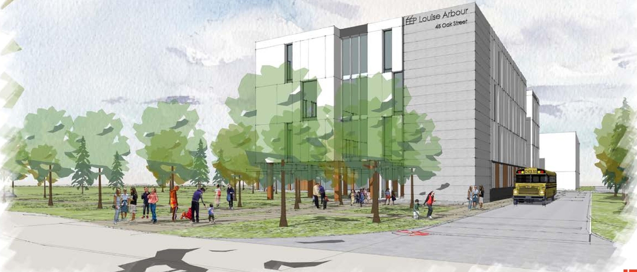 Rendering of building from page 3 of the file '2025-04-30 - Artistic Renderings - D07-12-25-0060'