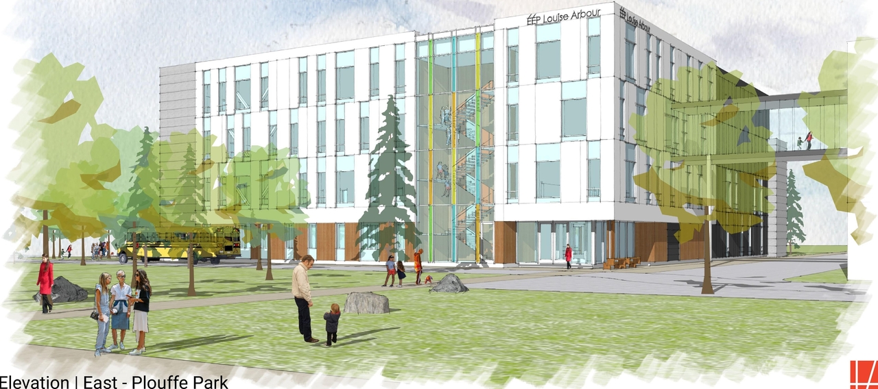 Rendering of building from page 2 of the file '2205-07-07 - Artistic Renderings - D07-12-25-0060'