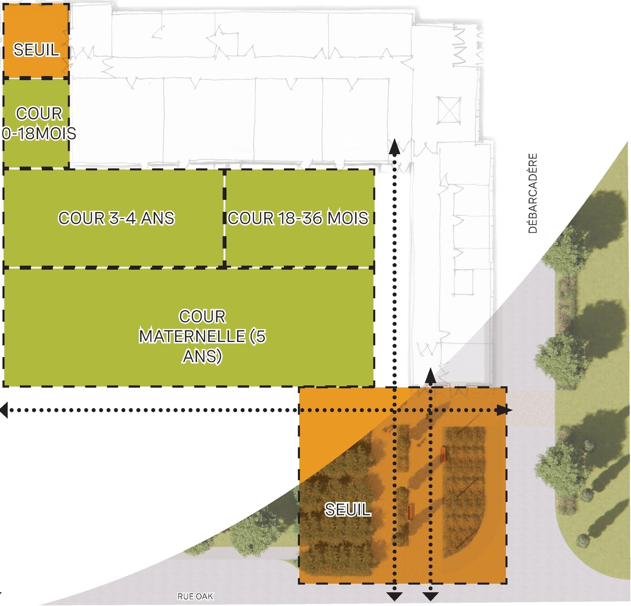 Construction site plan for project from page 73 of the file '2025-04-30 - Urban Design Brief - D07-12-25-0060'