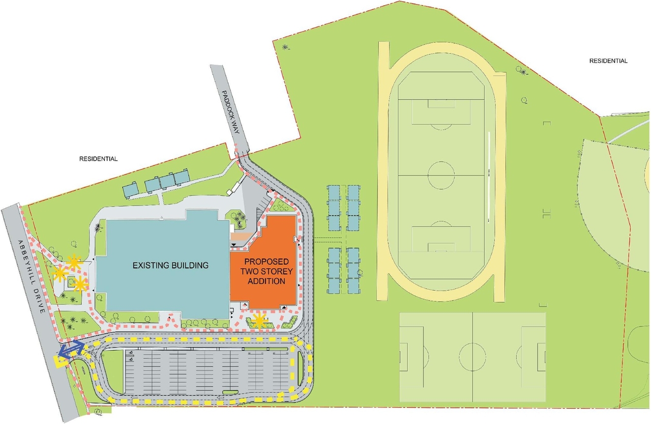 Construction site plan for project from page 14 of the file '2025-05-05 - Urban Design Brief - D07-12-25-0062'