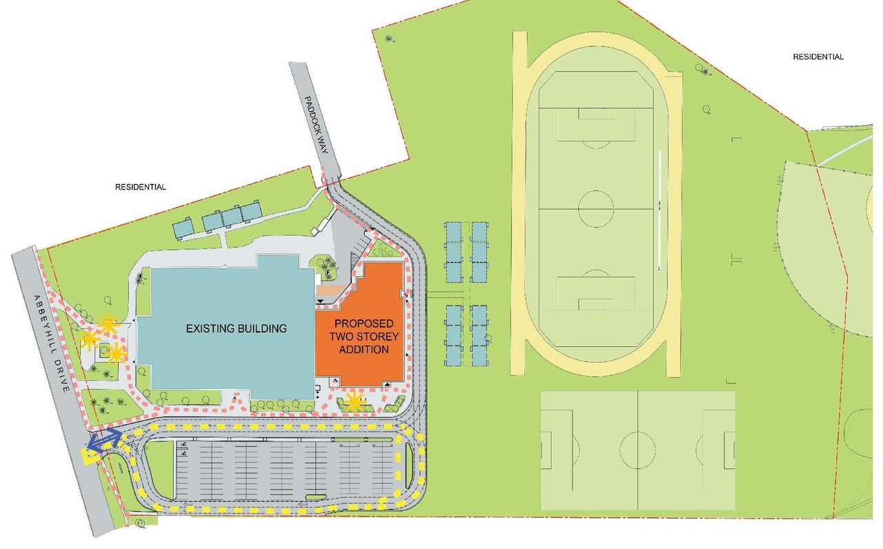 Construction site plan for project from page 14 of the file '2025-05-05 - Urban Design Brief - D07-12-25-0062'