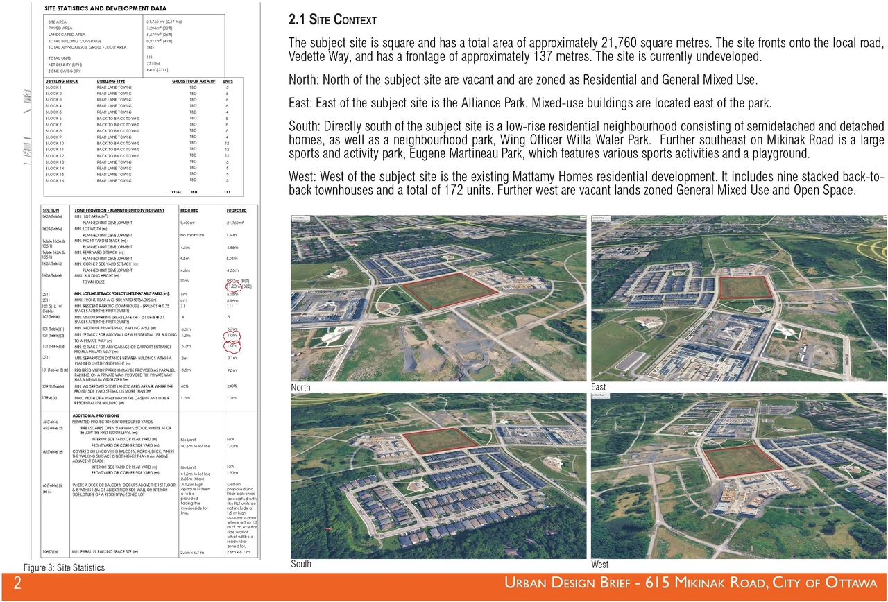 Construction site plan for project from page 4 of the file '2025-05-07 - Urban Design Brief - D07-12-25-0063'