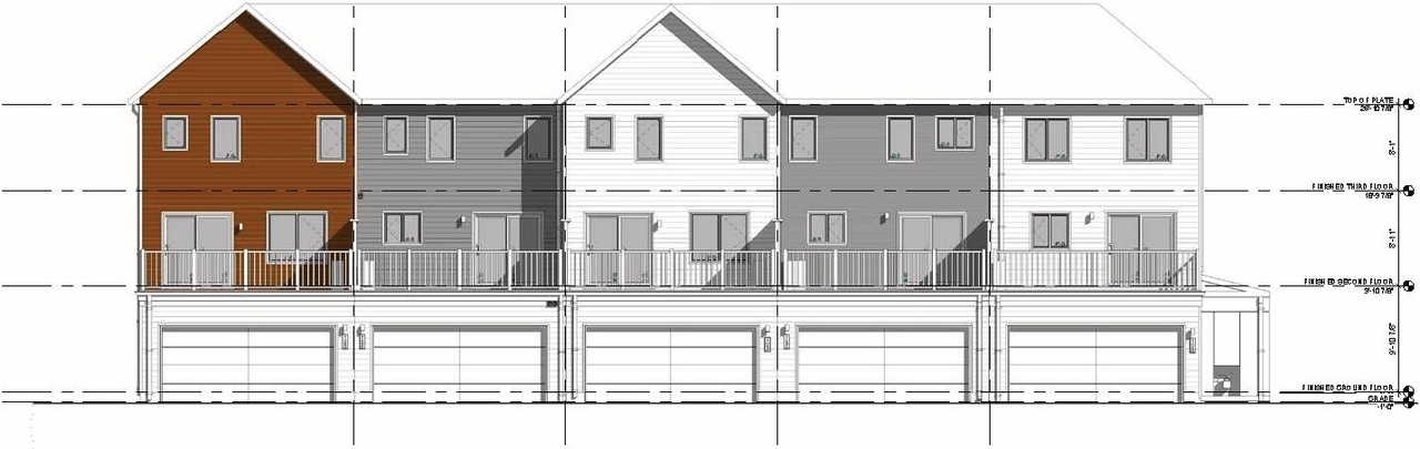 Rendering of building from page 9 of the file '2025-05-07 - Urban Design Brief - D07-12-25-0063'