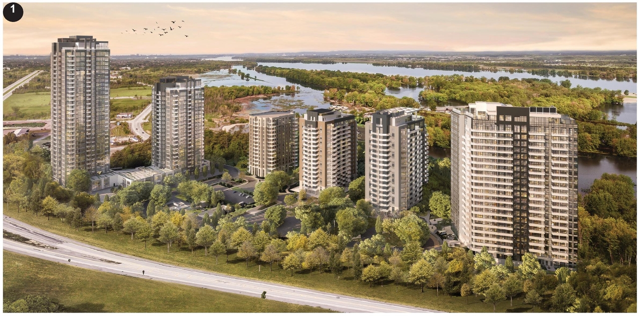 Rendering of building from page 7 of the file '2025-10-07 - Design Brief - D07-12-25-0073'