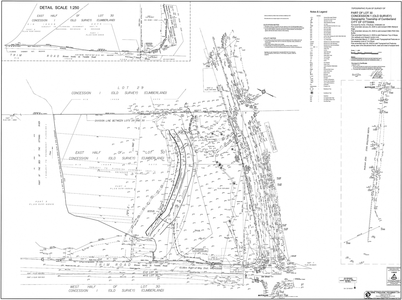 Construction site plan for project from page 8 of the file '2025-10-07 - Design Brief - D07-12-25-0073'