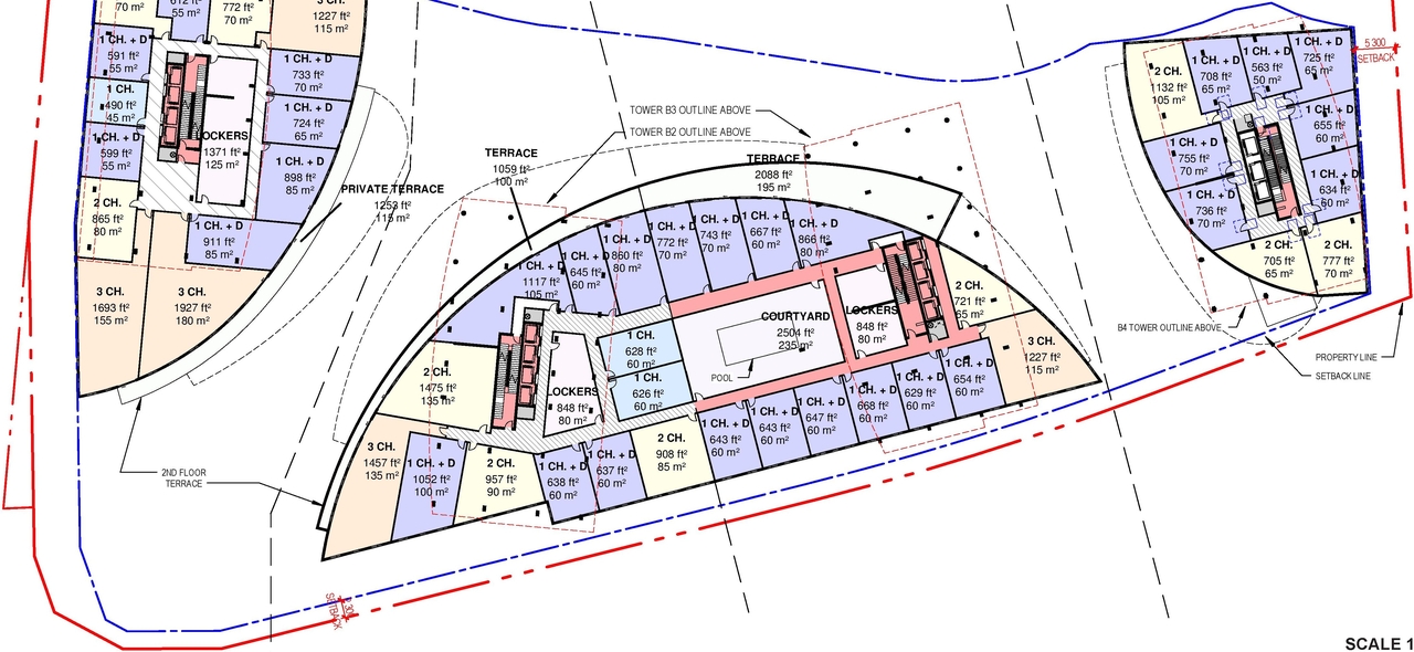Construction site plan for project from page 44 of the file '2025-10-07 - Design Brief - D07-12-25-0073'