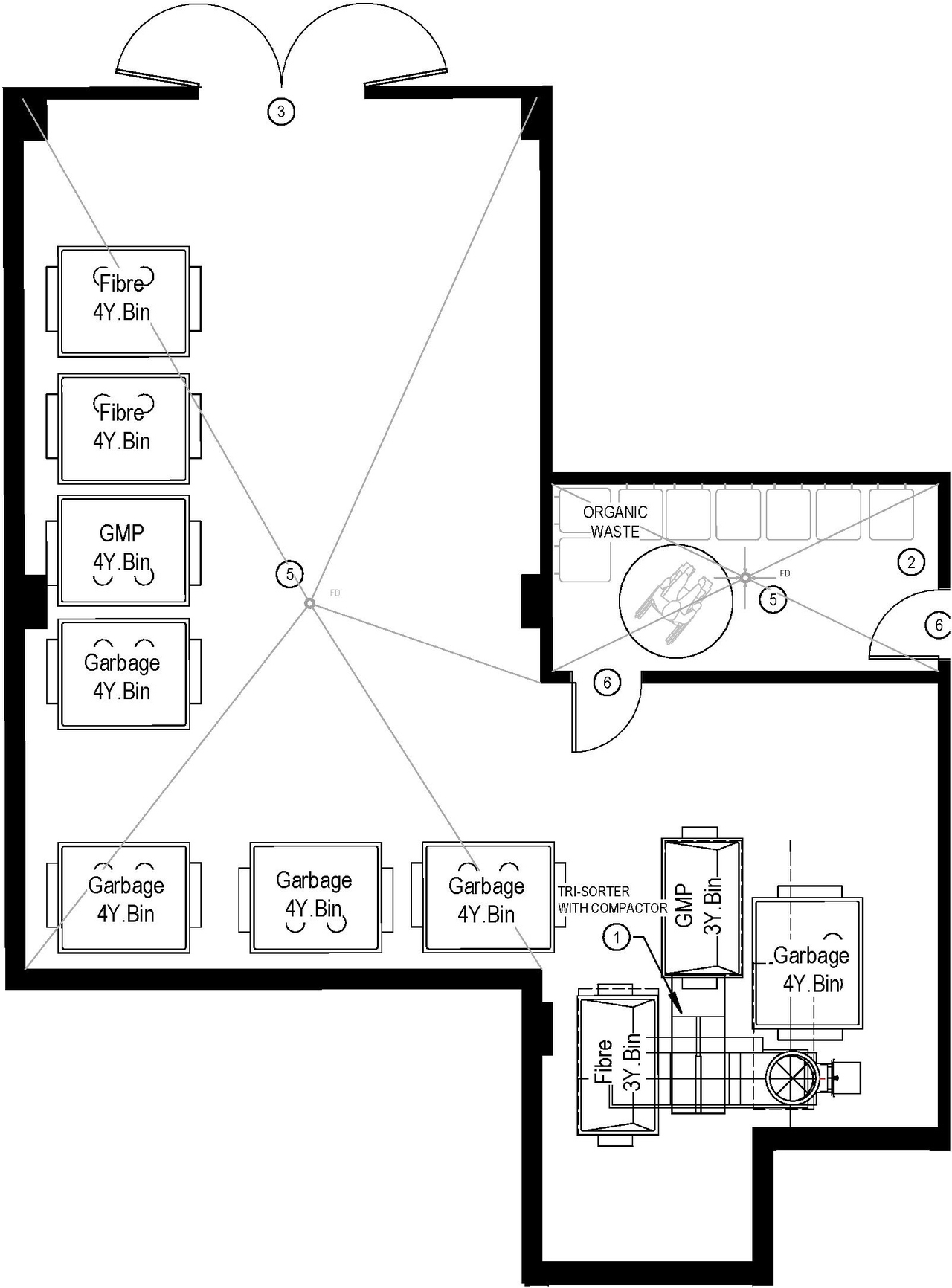 Floor plan for project from page 50 of the file '2025-10-07 - Design Brief - D07-12-25-0073'